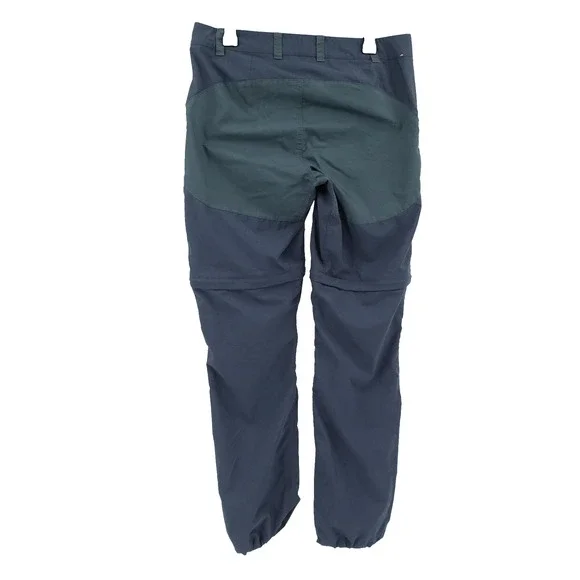 Fjallraven Hiking Pants Womens SZ 32-33R Abisko Midsummer Trouser Convertible - Picture 7 of 14